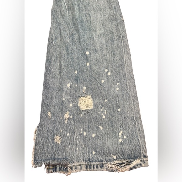 We The Free Free People With The Band Jeans Size 26 - Picture 7 of 16